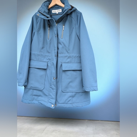 Nine West Soft Shell All Season JacketColor: Blue, Size: LARGE, (EUC) - Picture 5 of 9